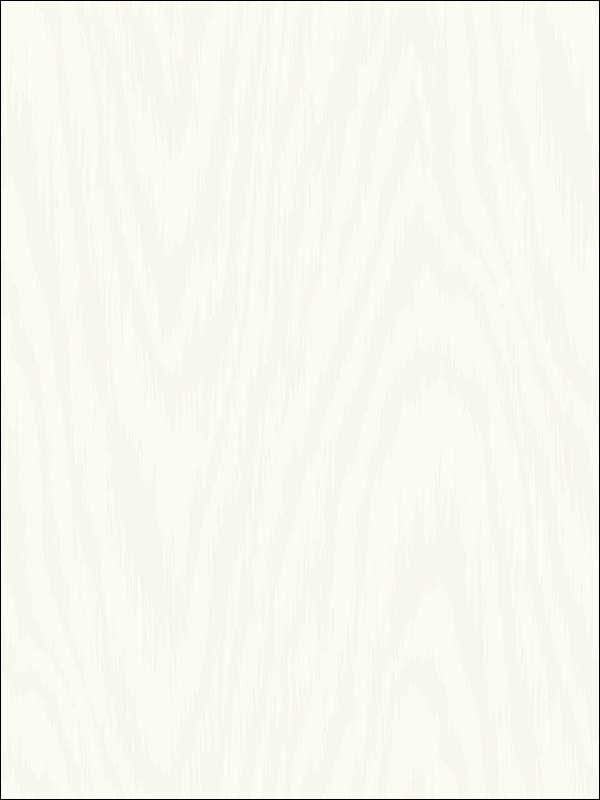 Subtle Wood Grain and Textile Strings wallpaper in white off white color - pattern number OY34300 - by Paper and Ink in the White on White collection
