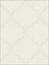 Ogee and Basket Weave fabric in warm neutral beige color - pattern number OY34805 - by Paper and Ink in the White on White collection