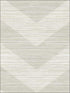 Chevron on Grasscloth Texture wallpaper in cool neutral color - pattern number OY35104 - by Paper and Ink in the White on White collection
