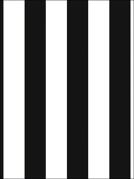 1.25 Regency Stripe fabric in black white color - pattern number BW28702 - by Patton Norwall in the Stripes and Damasks 3 collection