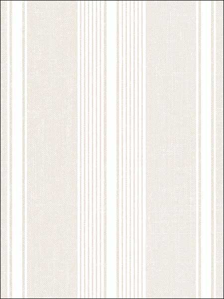 Cushion Stripe fabric in beige color - pattern number SD36113 - by Patton Norwall in the Stripes and Damasks 3 collection