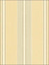 Cushion Stripe fabric in yellow metallic gold cream color - pattern number SD36115 - by Patton Norwall in the Stripes and Damasks 3 collection