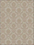 Mini Damask fabric in brown metallic gold color - pattern number SD36138 - by Patton Norwall in the Stripes and Damasks 3 collection