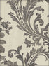 Sari with Texture wallpaper in beige black color - pattern number SD36152 - by Patton Norwall in the Stripes and Damasks 3 collection