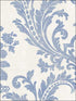 Sari with Texture wallpaper in beige blue color - pattern number SD36153 - by Patton Norwall in the Stripes and Damasks 3 collection