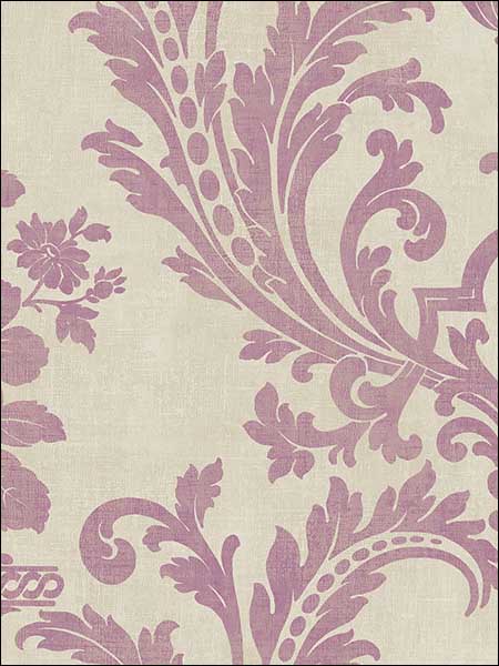 Sari with Texture wallpaper in taupe beige pink color - pattern number SD36154 - by Patton Norwall in the Stripes and Damasks 3 collection