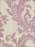Sari with Texture wallpaper in taupe beige pink color - pattern number SD36154 - by Patton Norwall in the Stripes and Damasks 3 collection