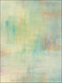 Pastel Wash fabric in rust metallic gold and ocean blue color - pattern number AH40111 - by Seabrook in the L Atelier De Paris collection