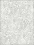 African Geo wallpaper in metallic silver and off white color - pattern number AH41500 - by Seabrook in the L Atelier De Paris collection