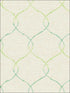 Shibori Lattice wallpaper in lime green teal and metallic pearl color - pattern number AH41601 - by Seabrook in the L Atelier De Paris collection