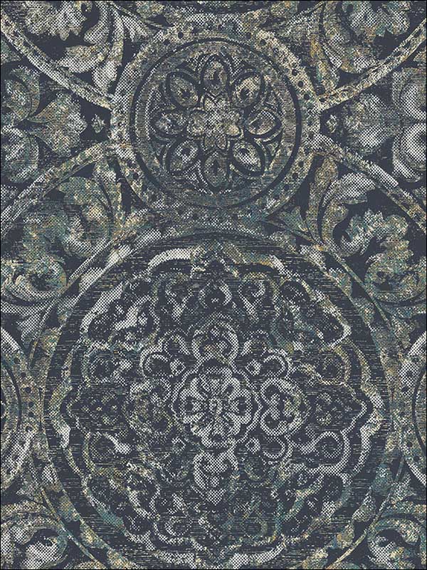 Ibiza wallpaper in 71602 color - pattern number MC71602 - by Seabrook in the Majorca Seabrook collection