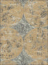 Fulton wallpaper in copper bronze color - pattern number MW30005 - by Seabrook in the Metalworks collection