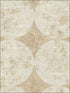 Fulton wallpaper in brown taupe color - pattern number MW30007 - by Seabrook in the Metalworks collection