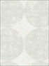 Fulton wallpaper in white off white color - pattern number MW30010 - by Seabrook in the Metalworks collection
