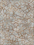 Starkweather wallpaper in silver pewter color - pattern number MW30206 - by Seabrook in the Metalworks collection