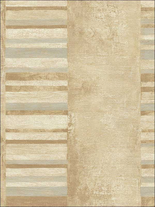 Judson wallpaper in gold color - pattern number MW30305 - by Seabrook in the Metalworks collection