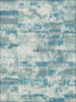 Gutenberg wallpaper in blue color - pattern number MW30402 - by Seabrook in the Metalworks collection