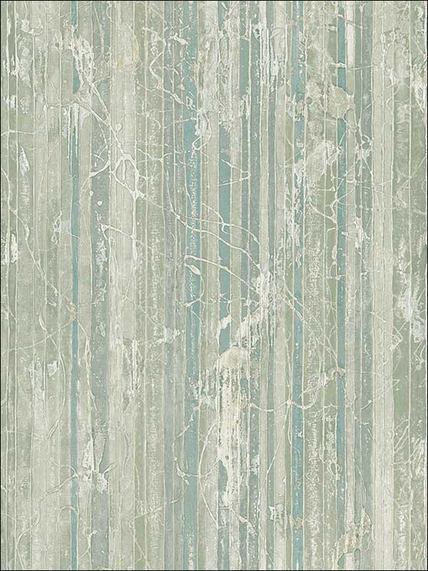 Whitney Stripe wallpaper in gold color - pattern number MW31104 - by Seabrook in the Metalworks collection