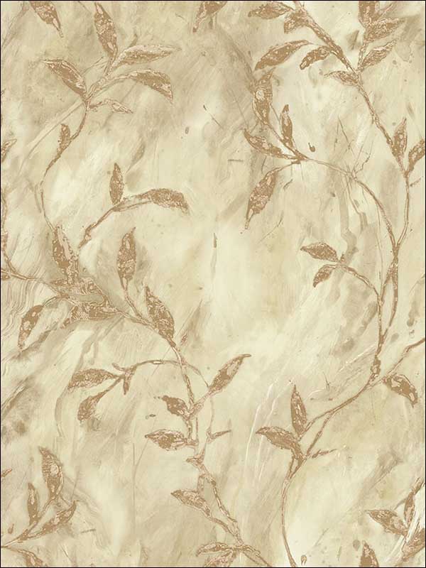 Wheatstone wallpaper in warm neutral beige color - pattern number MW31207 - by Seabrook in the Metalworks collection