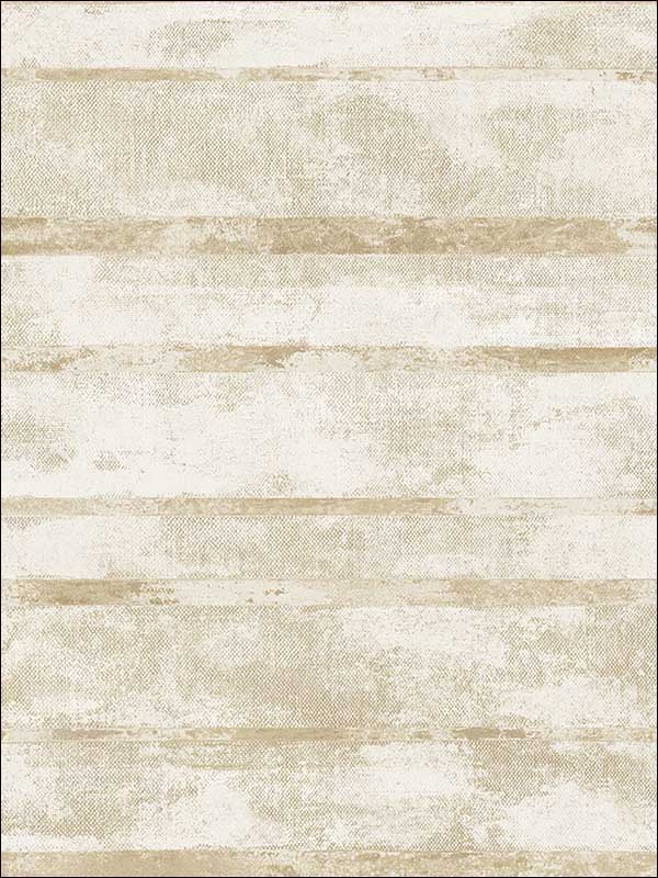 Otis wallpaper in warm neutral beige color - pattern number MW31707 - by Seabrook in the Metalworks collection