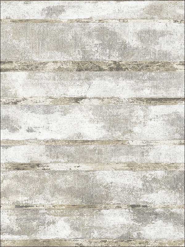 Otis wallpaper in silver pewter color - pattern number MW31708 - by Seabrook in the Metalworks collection