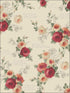 Heirloom Rose fabric in red and beige color - pattern number MH1526 - by Magnolia Home by Joanna Gaines in the Magnolia Home collection