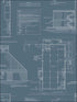 The Market fabric in blue and white color - pattern number MH1537 - by Magnolia Home by Joanna Gaines in the Magnolia Home collection