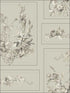 The Magnolia fabric in brown and grey color - pattern number MH1544 - by Magnolia Home by Joanna Gaines in the Magnolia Home collection