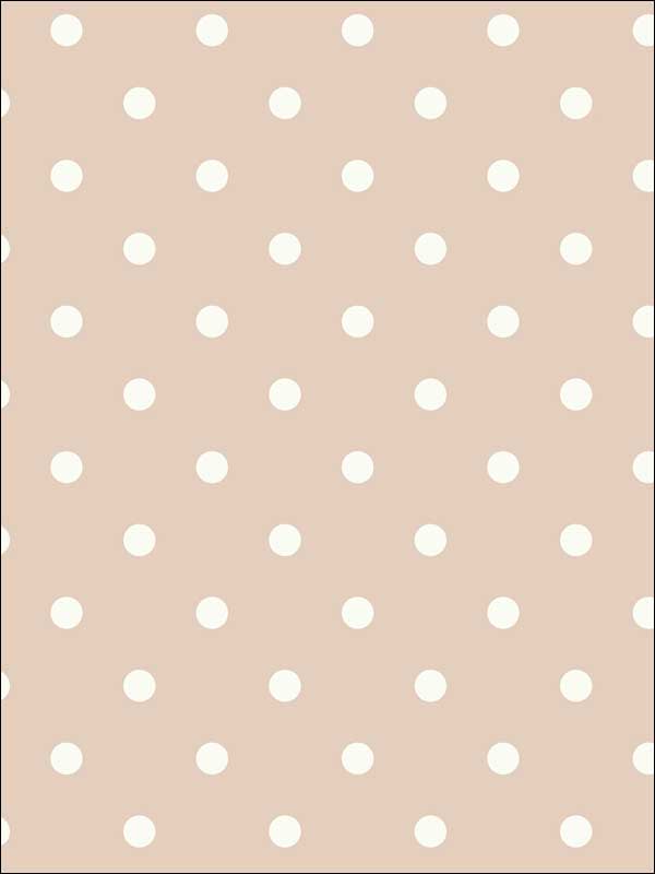 Dots on Dots fabric in white and pink color - pattern number MH1574 - by Magnolia Home by Joanna Gaines in the Magnolia Home collection