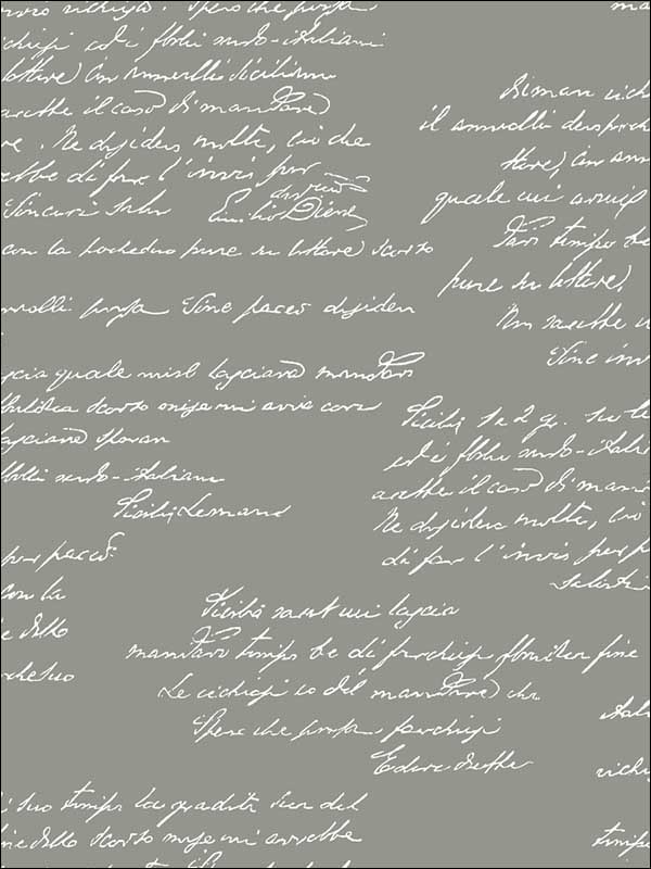 Noteworthy wallpaper in grey and white color - pattern number MH1610 - by Magnolia Home by Joanna Gaines in the Magnolia Home collection
