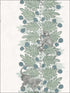 Acacia fabric in blue and green color - pattern number 109/11052.CS.0 - by Cole and Son in the The Ardmore Collection collection