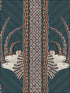 Jabu wallpaper in blue color - pattern number 109/3015.CS.0 - by Cole and Son in the The Ardmore Collection collection