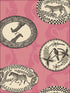 Matrinah wallpaper in pink color - pattern number 109/4023.CS.0 - by Cole and Son in the The Ardmore Collection collection