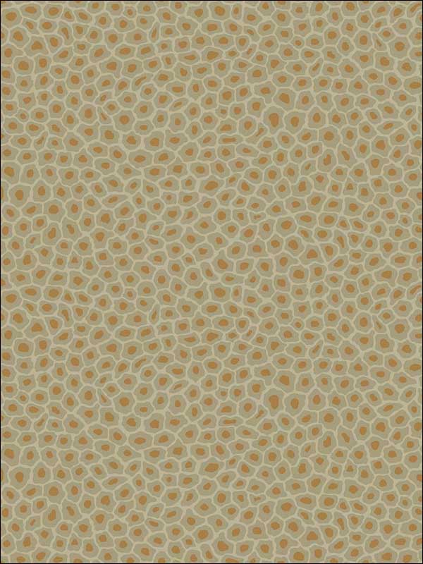 Senzo Spot fabric in olive color - pattern number 109/6029.CS.0 - by Cole and Son in the The Ardmore Collection collection