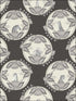 Ardmore Cameos wallpaper in black and white color - pattern number 109/9043.CS.0 - by Cole and Son in the The Ardmore Collection collection