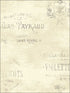 Writing Crests fabric in warm neutral beige color - pattern number TL30305 - by Pelican Prints in the Rittenhouse Square collection