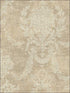 Floral Damask fabric in brown taupe color - pattern number TL31106 - by Pelican Prints in the Rittenhouse Square collection