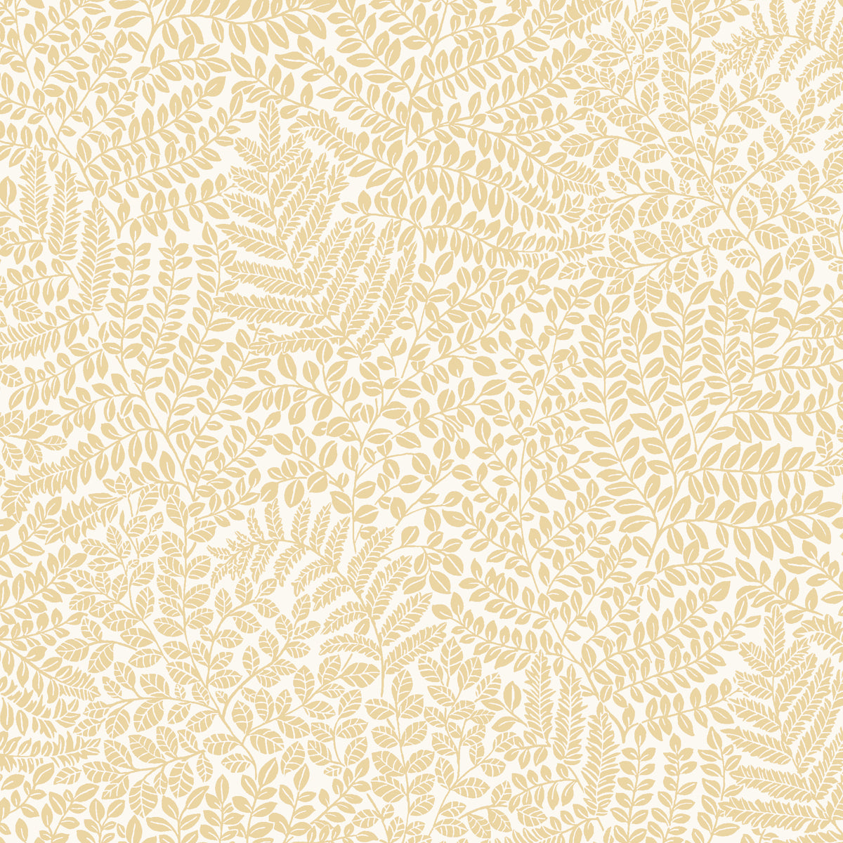 Bladverk wallpaper in sand color - pattern number 2019 - by Schumacher in the Borastapeter collection