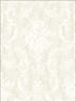Framed Bouquet fabric in light neutral color - pattern number MV80007 - by Wallquest in the Vintage Home II collection