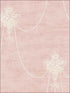 Beaded Bouquet fabric in blush color - pattern number MV80201 - by Wallquest in the Vintage Home II collection