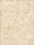 Frills Cameo fabric in blush color - pattern number MV80601 - by Wallquest in the Vintage Home II collection