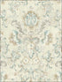 Vintage Cameo fabric in antiqued neutral color - pattern number MV80908 - by Wallquest in the Vintage Home II collection