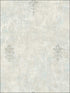 Vintage Fleur de lis wallpaper in umber color - pattern number MV81008 - by Wallquest in the Vintage Home II collection