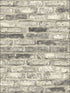 Vintage Brick fabric in washed grey color - pattern number MV81407 - by Wallquest in the Vintage Home II collection