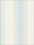 Vintage Wide Stripe fabric in fresh blue color - pattern number MV82201 - by Wallquest in the Vintage Home II collection