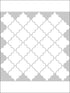 Quatrefoil Peel and Stick Backsplash Tiles fabric in white and grey color - pattern number NH2360 - by Brewster in the Peel and Stick Backsplash Tiles collection
