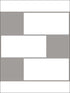 Subway Peel and Stick Backsplash Tiles fabric in white color - pattern number NH2363 - by Brewster in the Peel and Stick Backsplash Tiles collection
