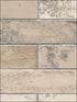 Brick fabric in cream color - pattern number KV27423 - by Patton Norwall in the Illusions 2 collection