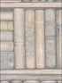 Bookcase fabric in cream color - pattern number LL29569 - by Patton Norwall in the Illusions 2 collection