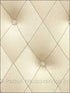 Faux Tufted Leather wallpaper in beige color - pattern number LL29572 - by Patton Norwall in the Illusions 2 collection
